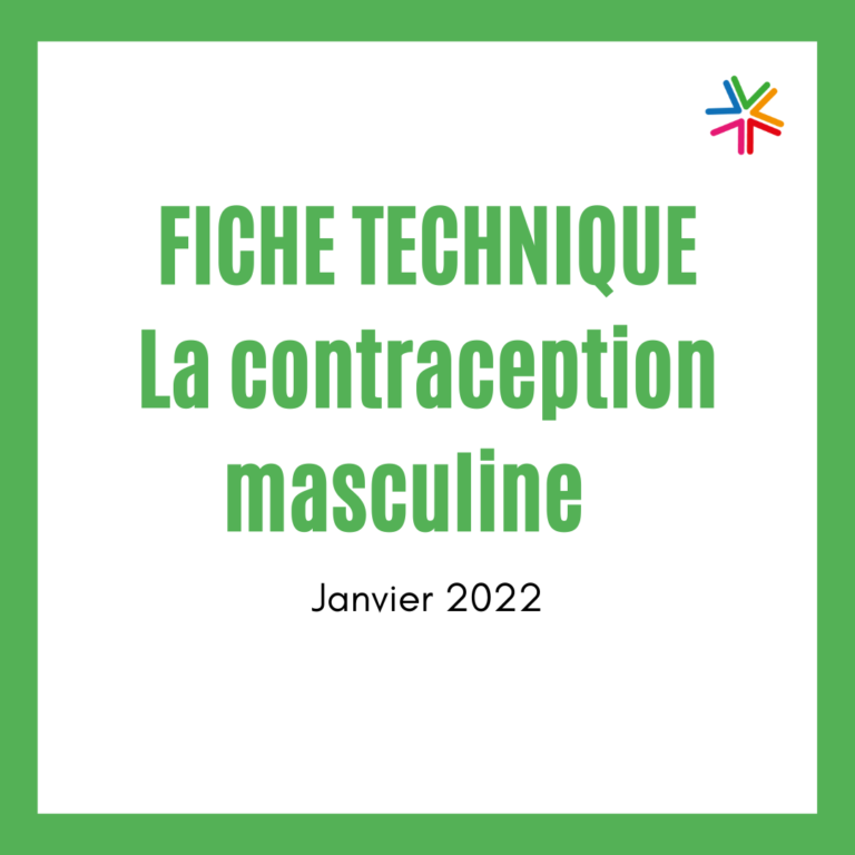 Fiche technique – La contraception masculine