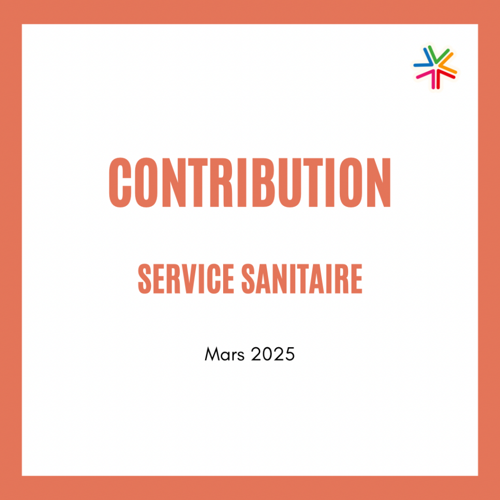 Contribution - Service sanitaire