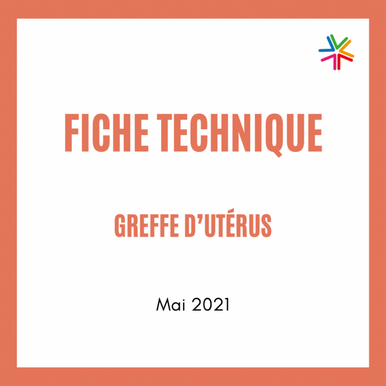 Fiche technique – Greffe d&rsquo;utérus