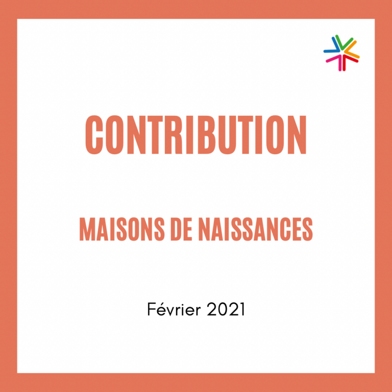 Contribution – Maisons de naissances
