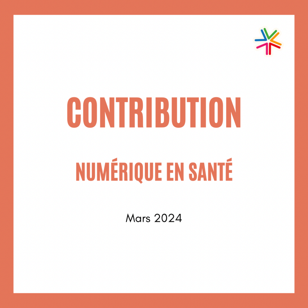 Contribution - Numérique en santé