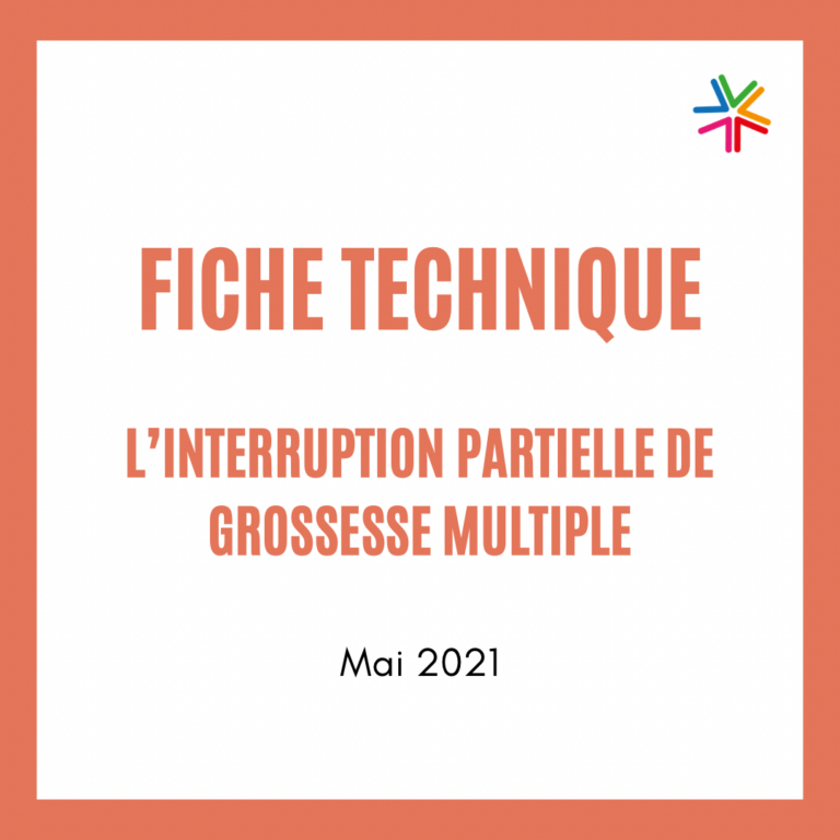 Fiche technique – L’interruption partielle de grossesse multiple