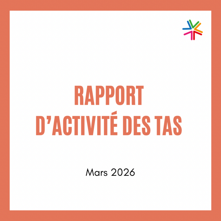 Rapport d’activité des TAS 2026