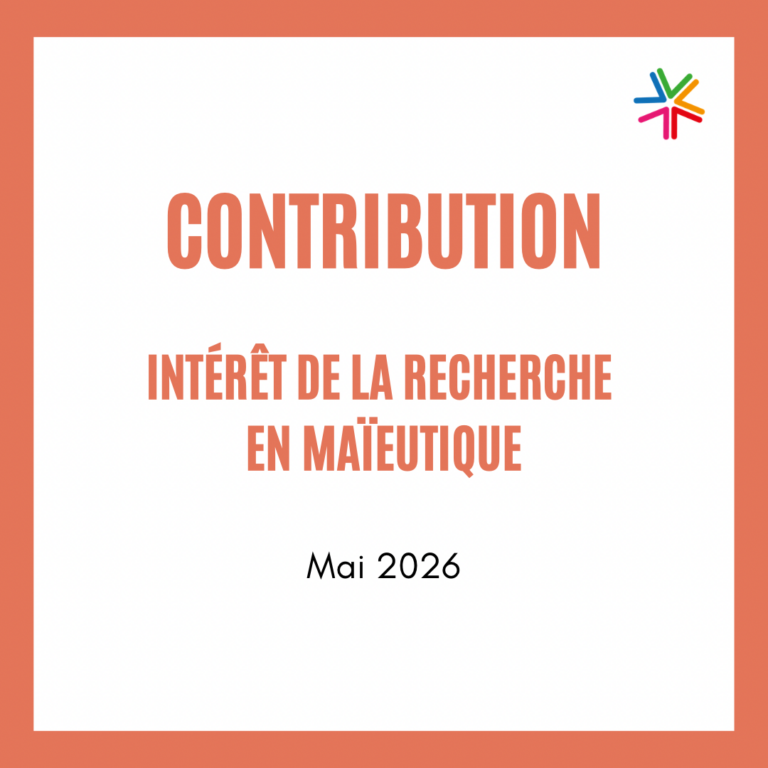 Contribution – Intérêt de la recherche en maïeutique